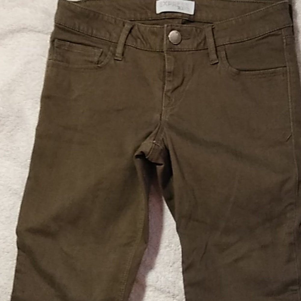 ARMY GREEN EXPRESS JEANS